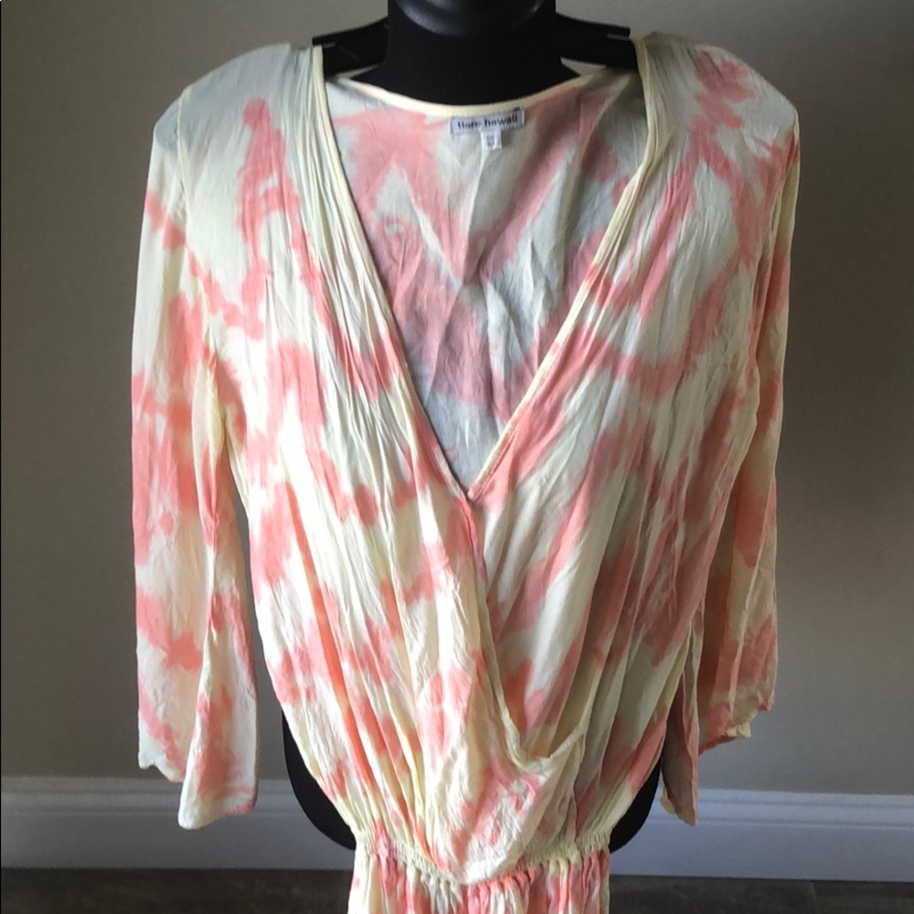 Tiare Hawaii long sleeve shorts romper